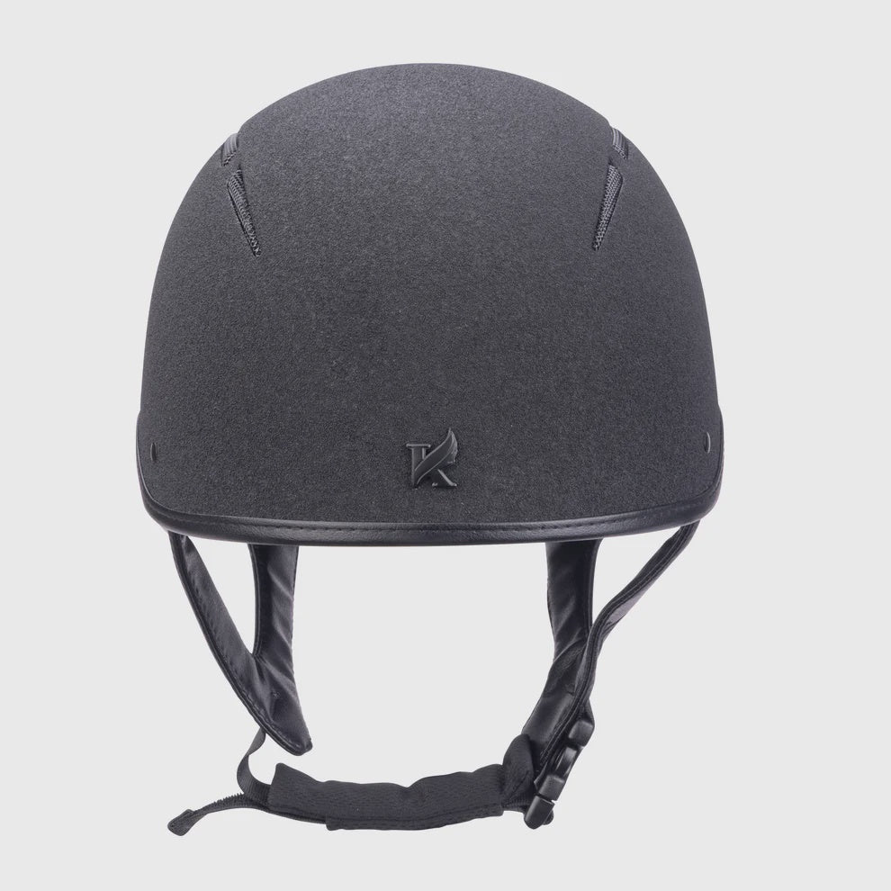 Karben Icon ALX Jockey Skull Cap- Black