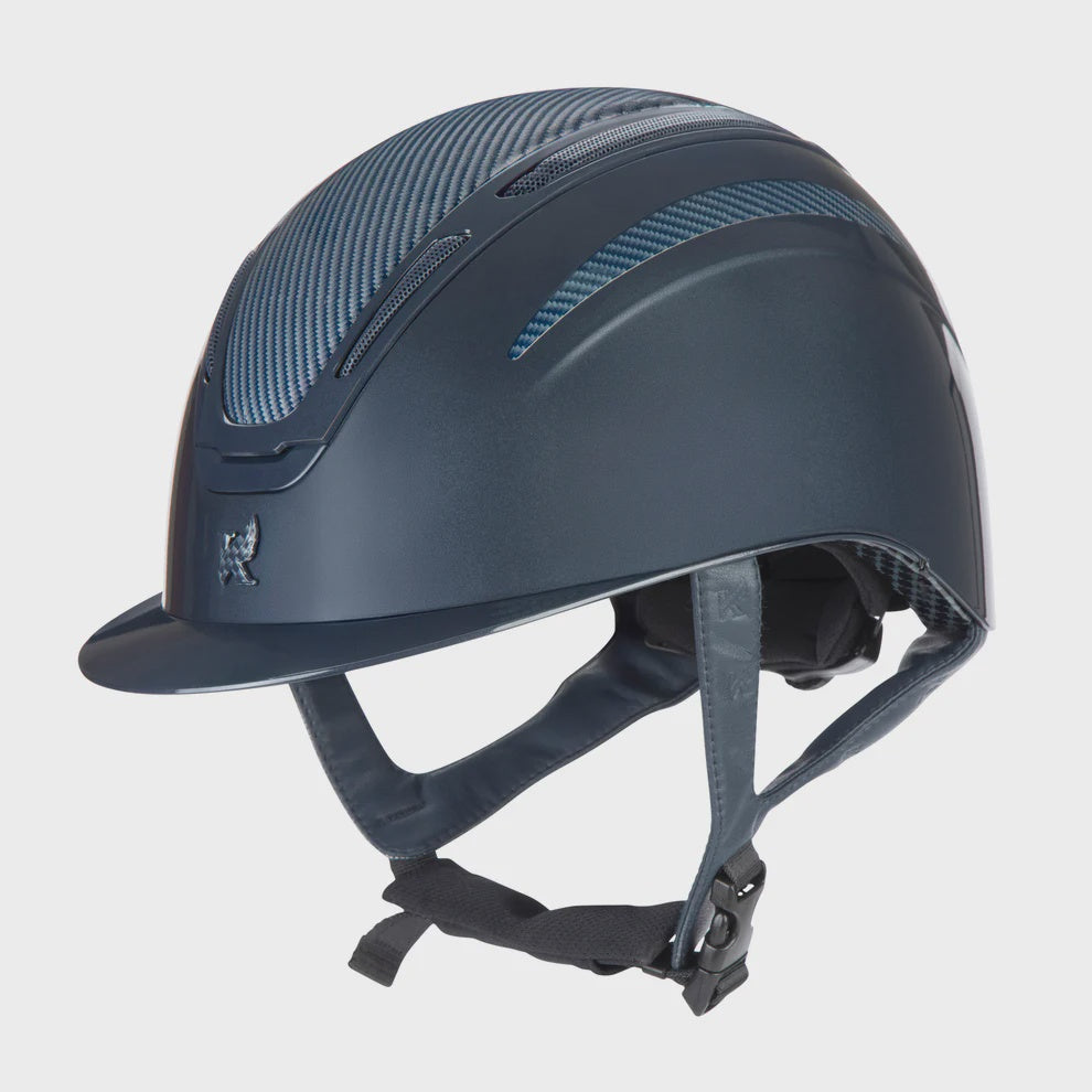 Karben Amity ELMT Riding Hat- navy- 58-60 cm