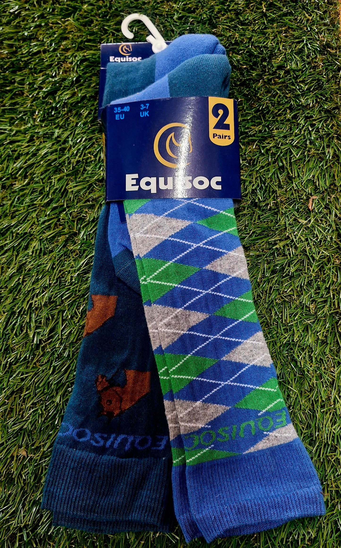 Equisoc (Ire) Sapphire 22- Blue/Green/Grey- EU35-40
