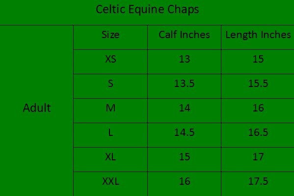 Breeze Up Top Quality Leather Half Chaps