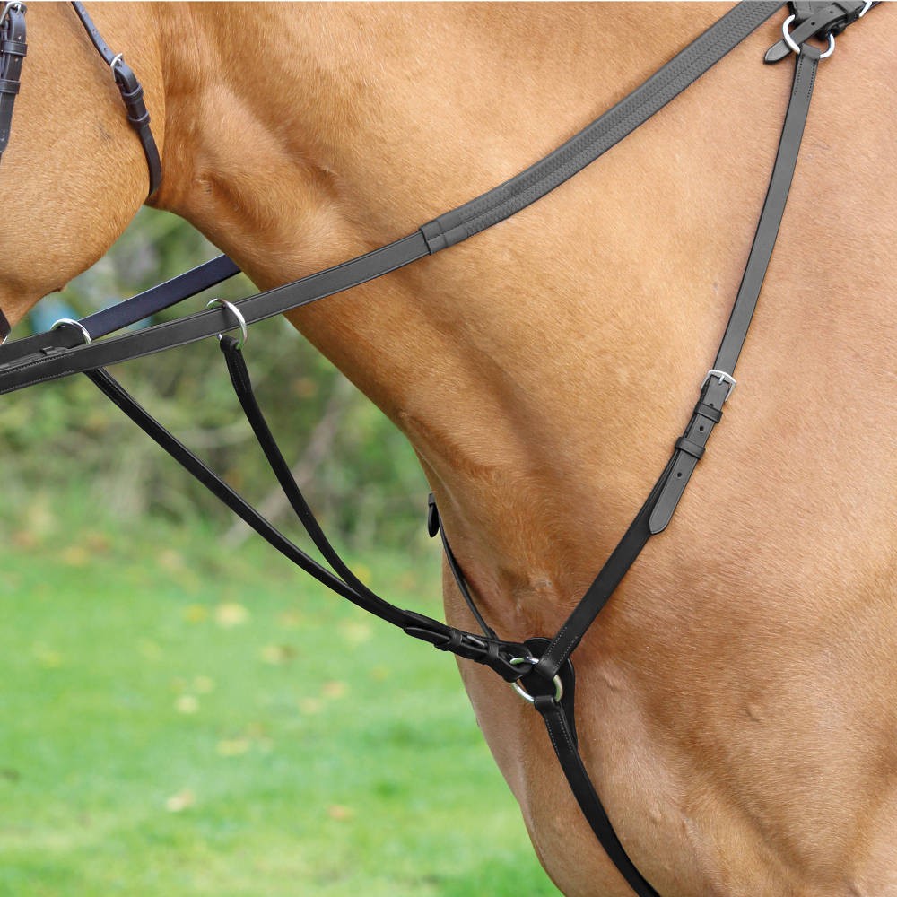 Shires Velociti GARA Hunt Weight Breastplate- Black