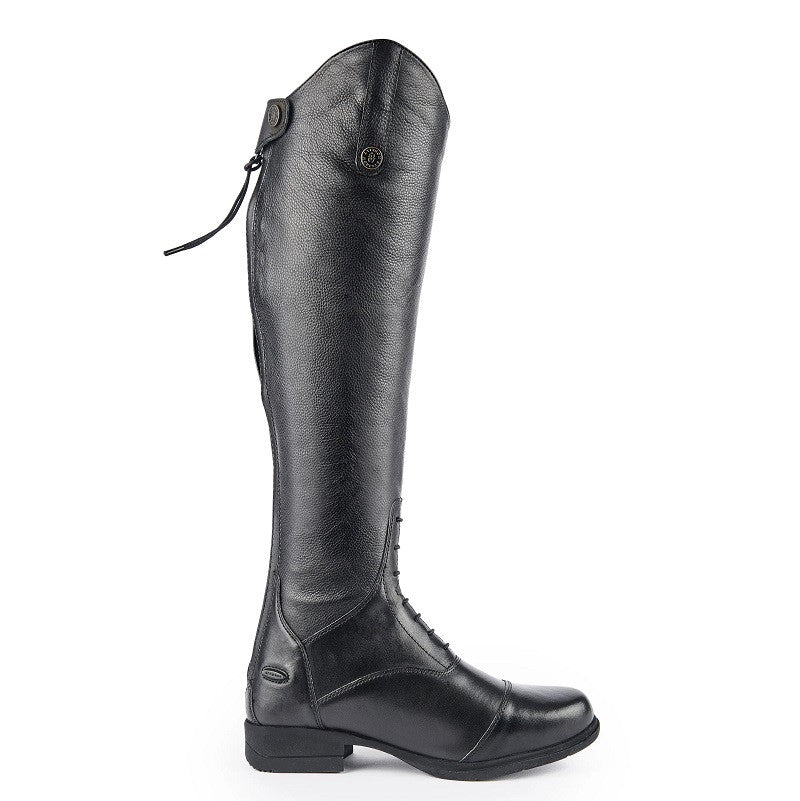 Shires Gianna Riding Boots- Black- UK6, Standard height, Regular Calf