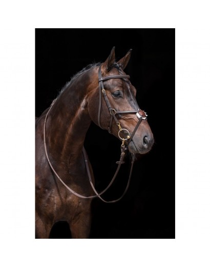HKM Mexican Grackle Bridle-...