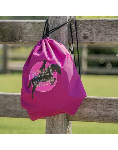 Red Horse Carry Bag- Purple