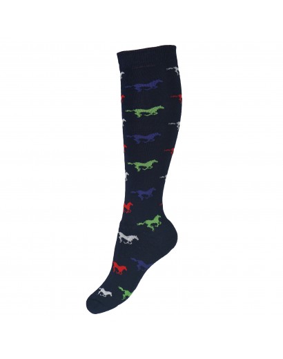 Red Horse Socks "Galloping...