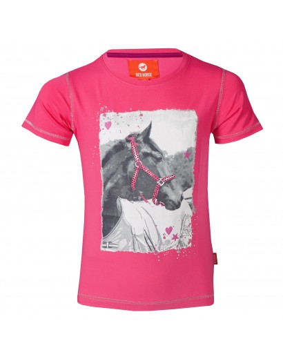Red Horse T-shirt with...