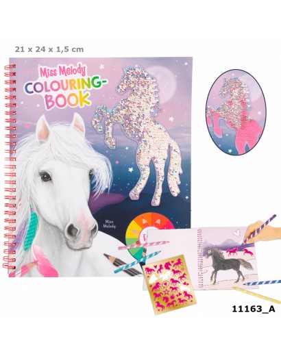 Miss Melody Colouring Book...