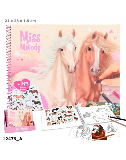 Miss Melody Horse Colouring...