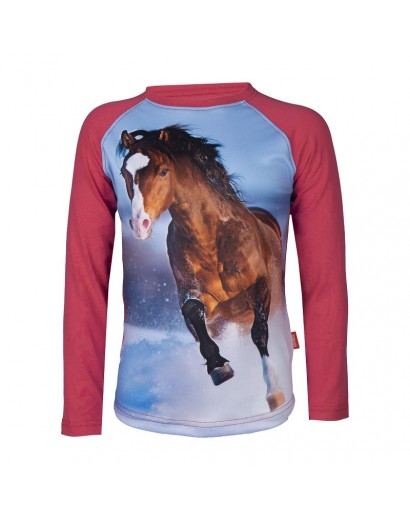 Red Horse Long Sleeve Shirt...