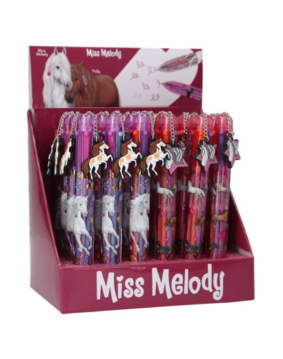 Miss Melody Gel Pen 6 Colours