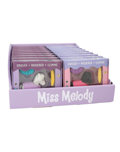 Miss Melody Eraser Set
