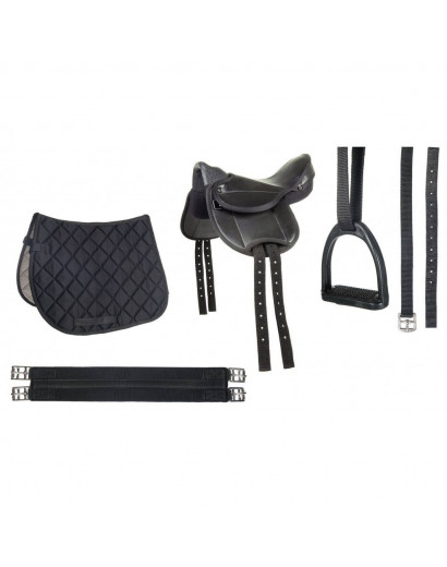 HKM Shetland Pony Saddle Set- Beginner