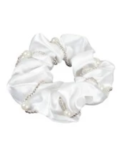 Horka Hair Scrunchie- White...