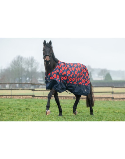 HKM Turnout Rug- Poppy-...