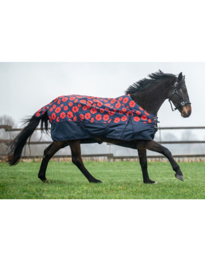 HKM Turnout Rug- Poppy-...