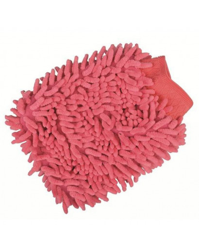 Shires Microfibre Grooming Sponge-Pink One Size 