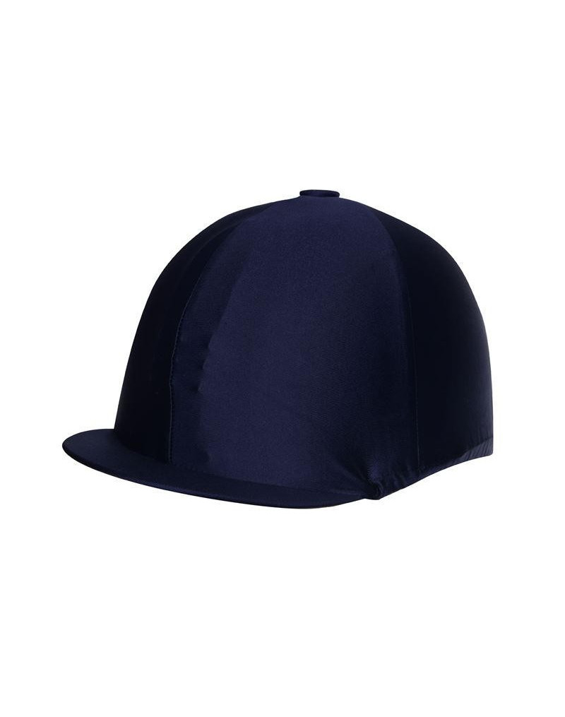 Shires Stretch Hat Cover Navy