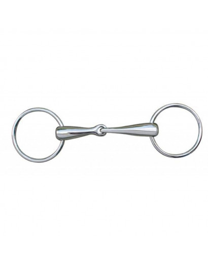 HKM Loose Ring Snaffle 16mm, stainless steel