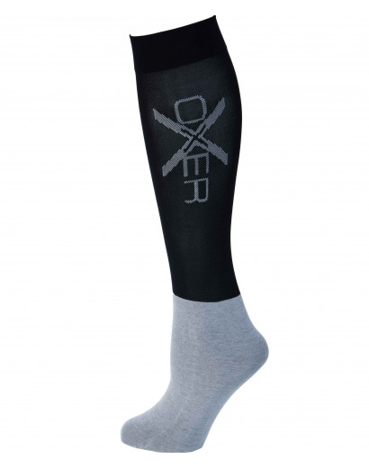 Oxer socks-Black -3 pack