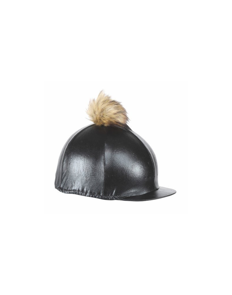 Aubrion Metallic Hat Cover- Black