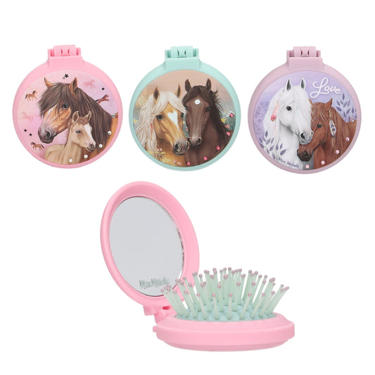 Miss Melody Folding Hairbrush