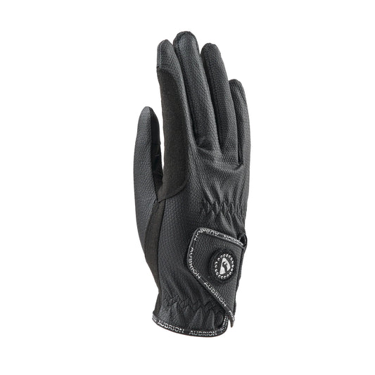 Shires Aubrion Aachen Riding Gloves- Black