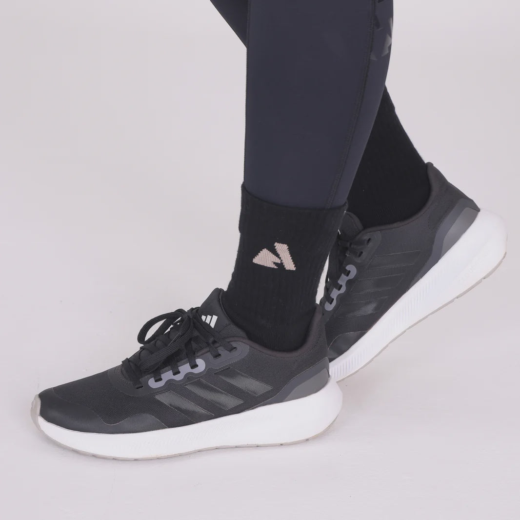 Aubrion React Sports Socks-  Shadow - UK 3.5 - 8
