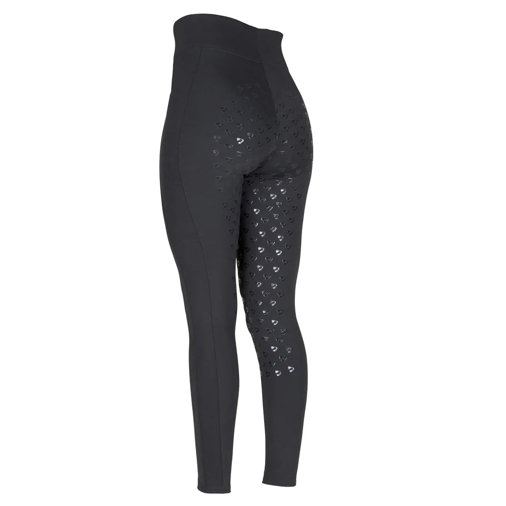 Aubrion Eltar Young Rider Riding Tights- Black