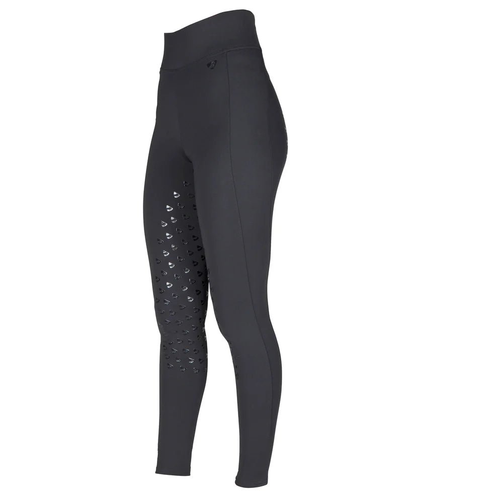 Aubrion Eltar Young Rider Riding Tights- Black