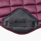 Aubrion Arma Eltar Satin GP Saddlecloth - Black Cherry
