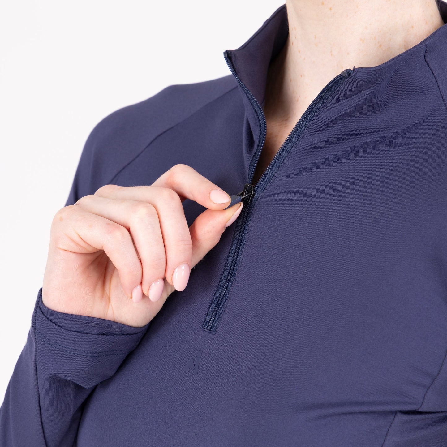 Aubrion Ladies React Long Sleeve Base Layer- Midnight