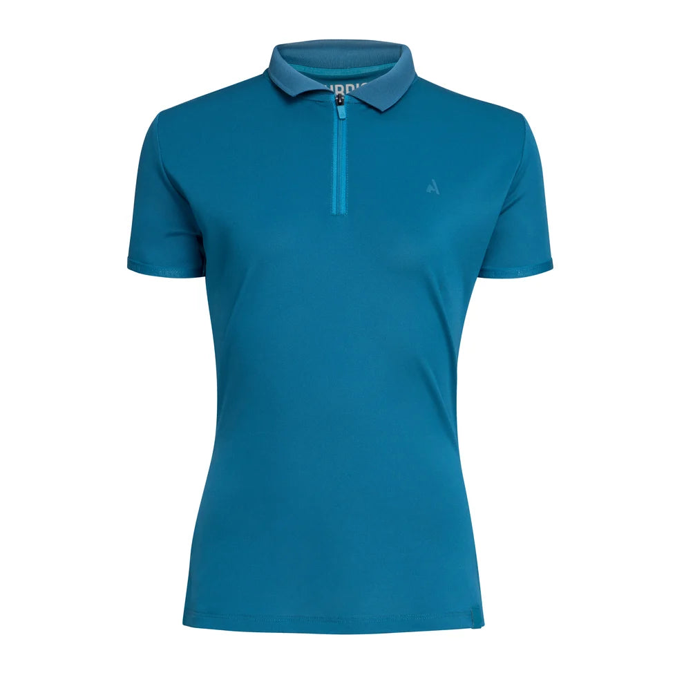 Aubrion React Tech Polo- Young Rider- Kingfisher- Age 13-14
