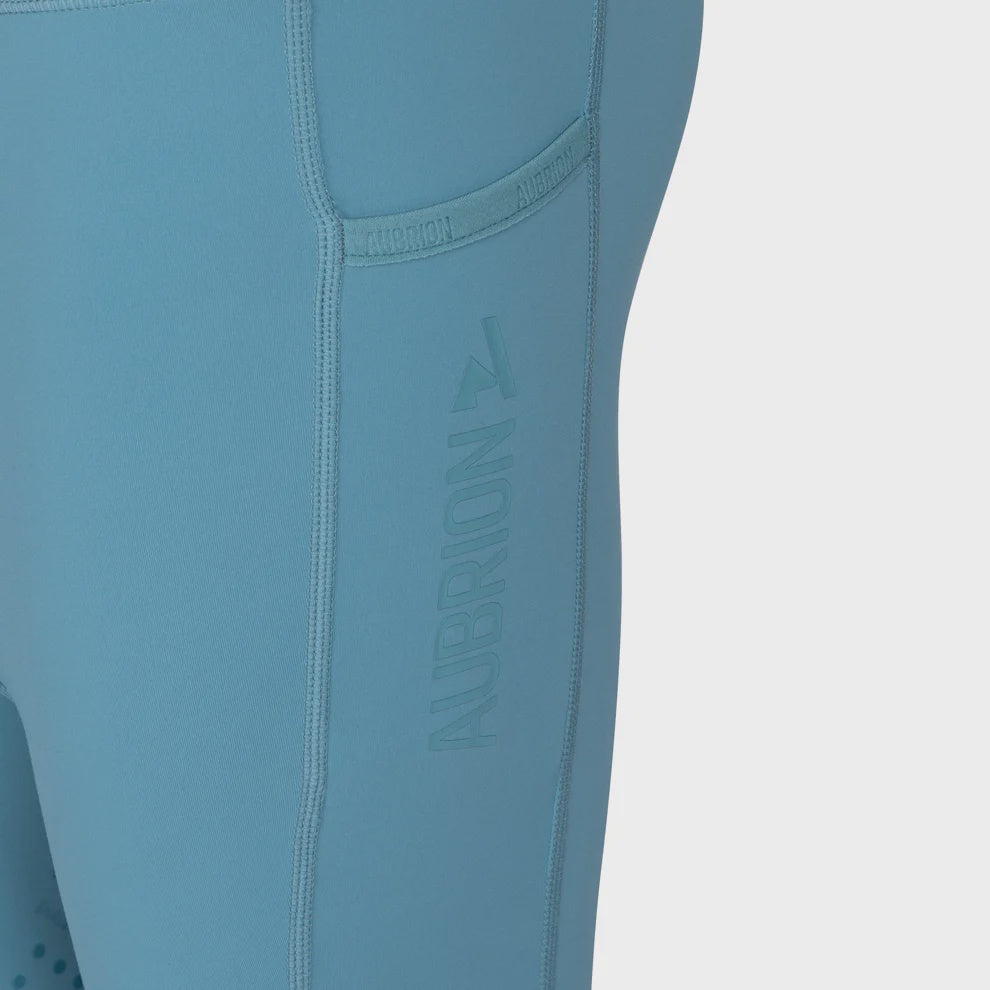 Aubrion React Non-Stop Riding Tights - Young Rider- Haze