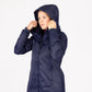 Aubrion Eltar Long Waterproof Coat- Navy