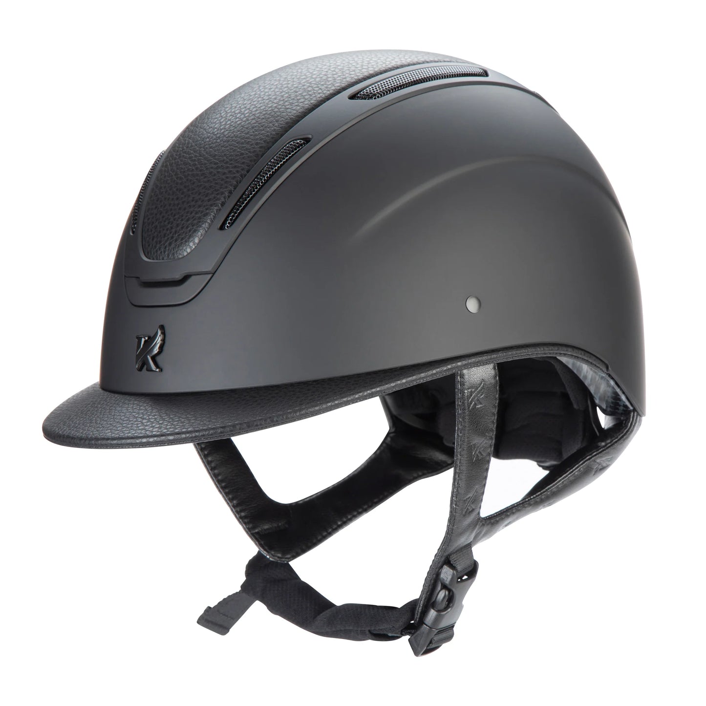Karben Amity Leather Riding Hat- Black- Small only