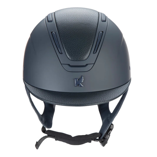 Karben Amity Leather Riding Hat- Navy