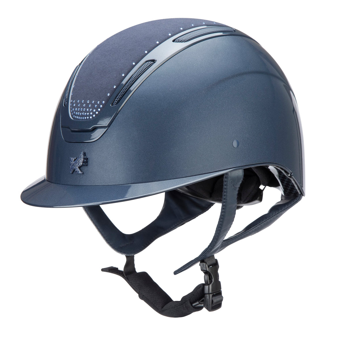 Karben Amity SPKL Riding Hat Navy 55-57cm