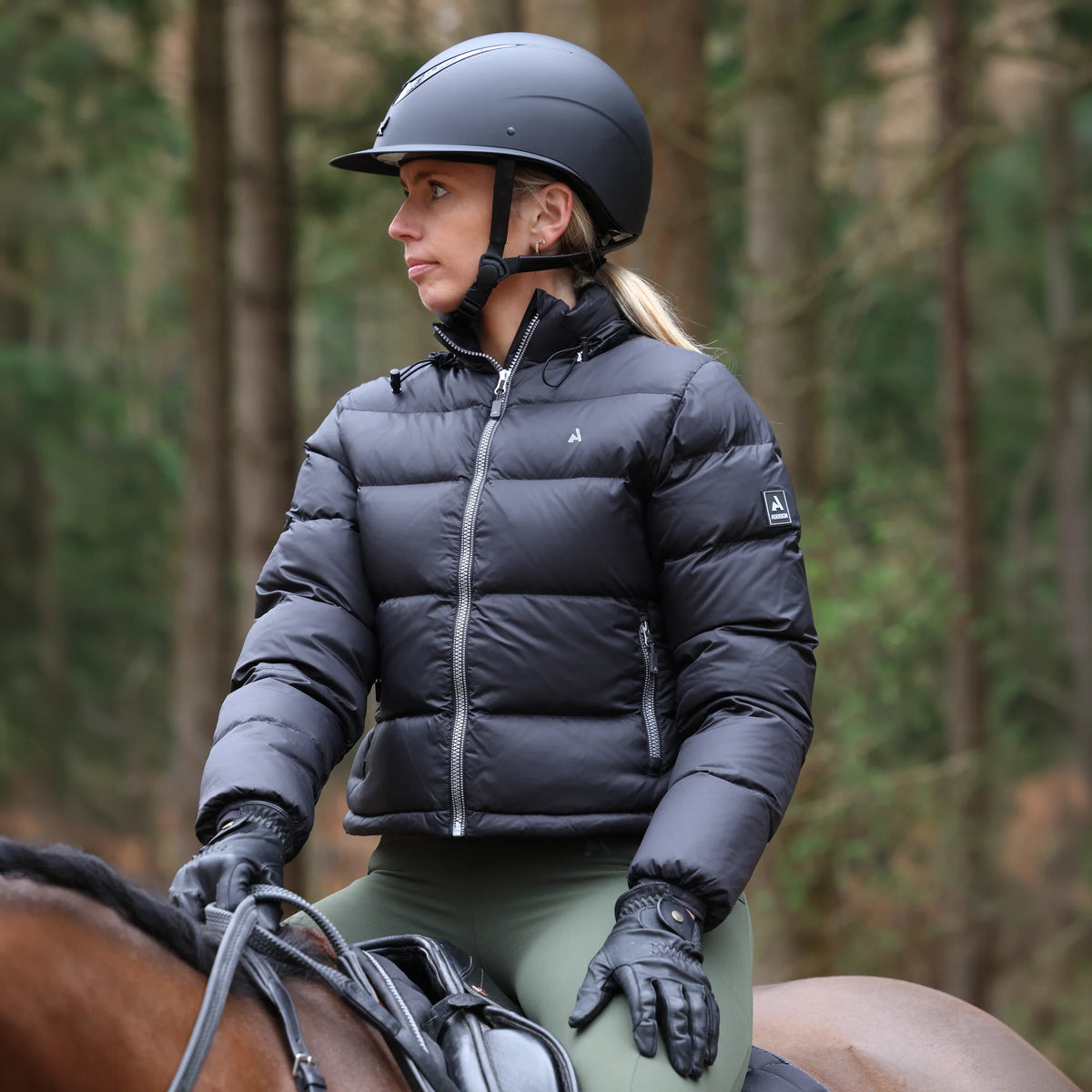 Aubrion React Insulated Coat- Adults- Charcoal