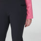 Aubrion React Winter Riding Tights- Young Rider- Charcoal