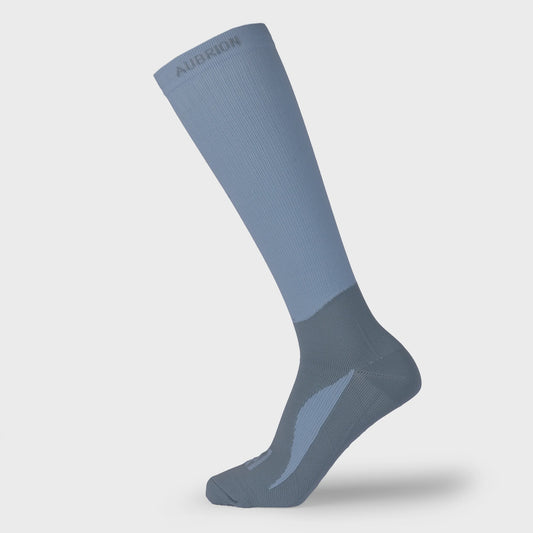 Aubrion React Winter Socks- Young Rider- Arctic Blue