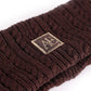 Aubrion Equestrian Knit Head Band-  Espresso