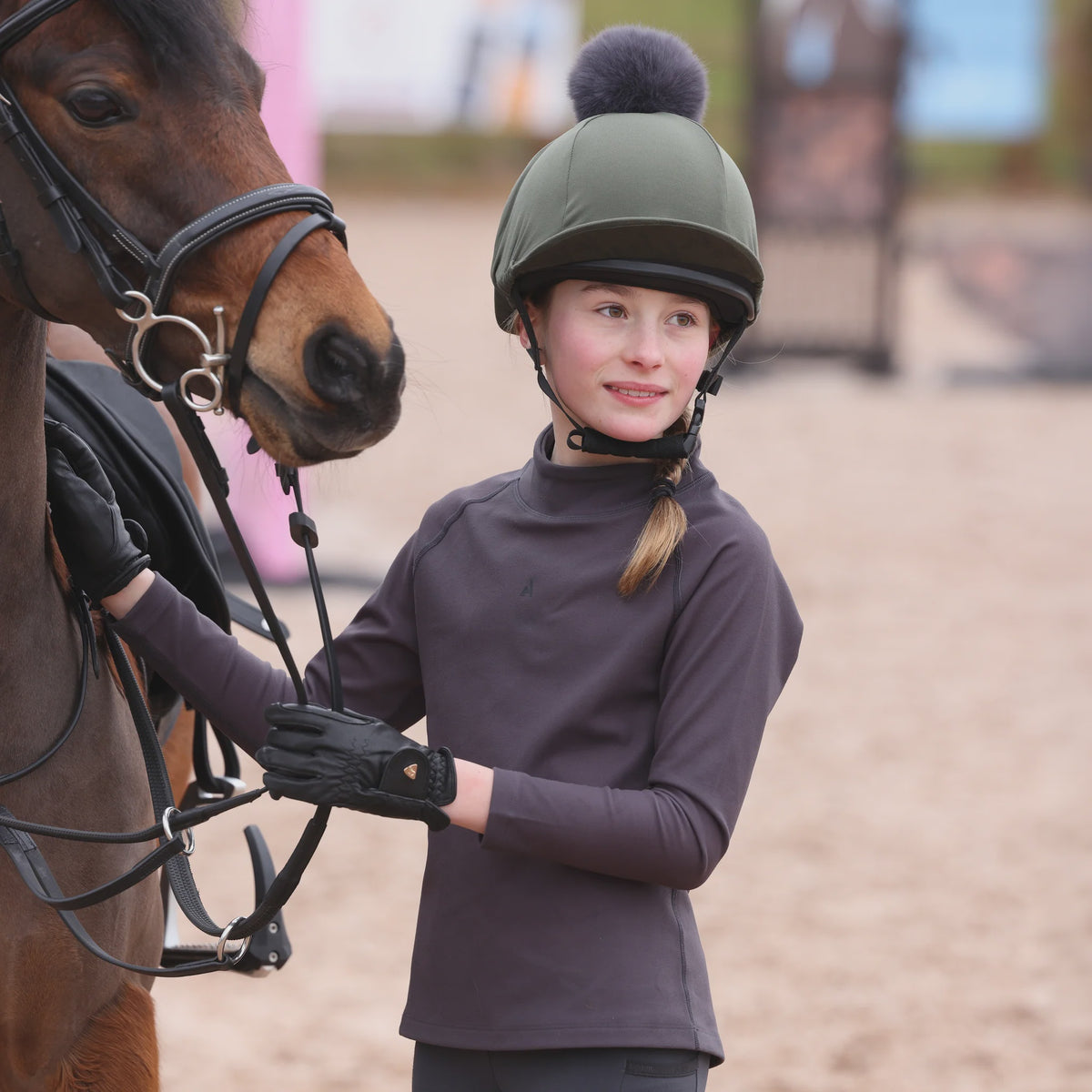 Aubrion React Relaxed Base Layer- Young Rider