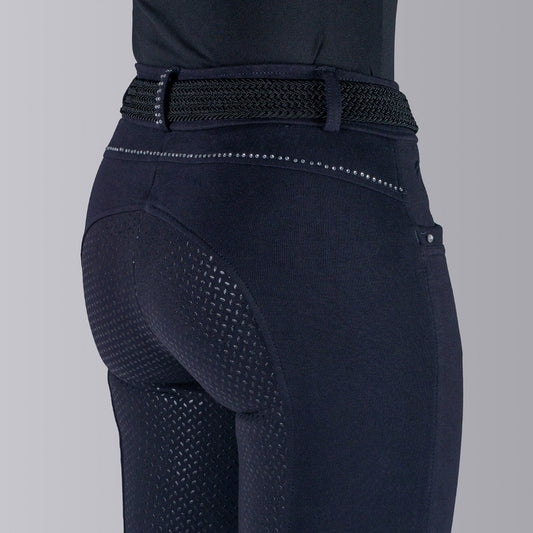 Horka Ladies Riding Breeches- Annalise- Blue- EU38 or UK26