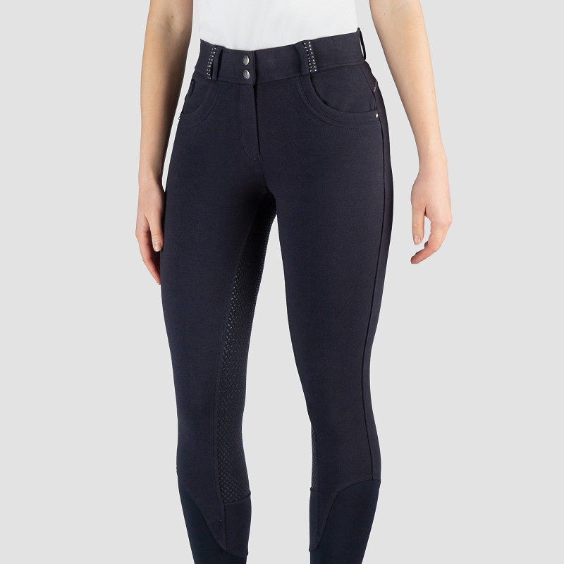 Horka Ladies Riding Breeches- Annalise- Blue- EU38 or UK26