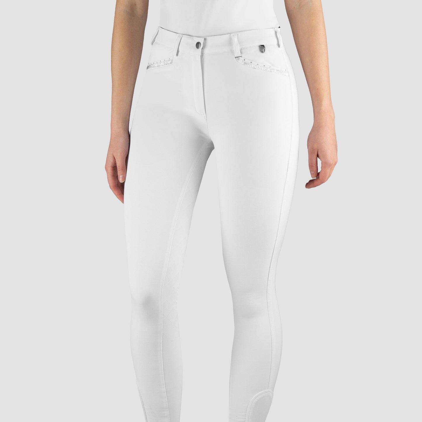 Horka Ladies Riding Breeches "Alexa" White- EU40 or UK10