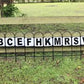 HIPPOTONIC Dressage letters- Set of 12