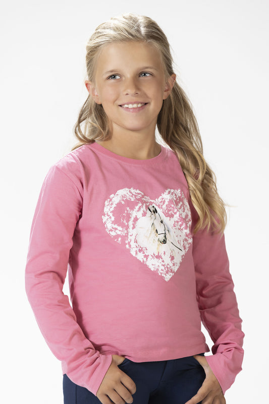 HKM Longsleeve Shirt- Horse Spirit- Age 6-7
