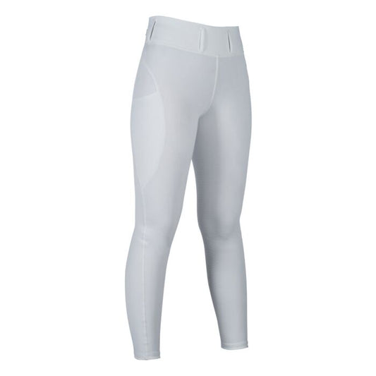 HKM Riding leggings -Jil High Waist- sil. full seat- UK6