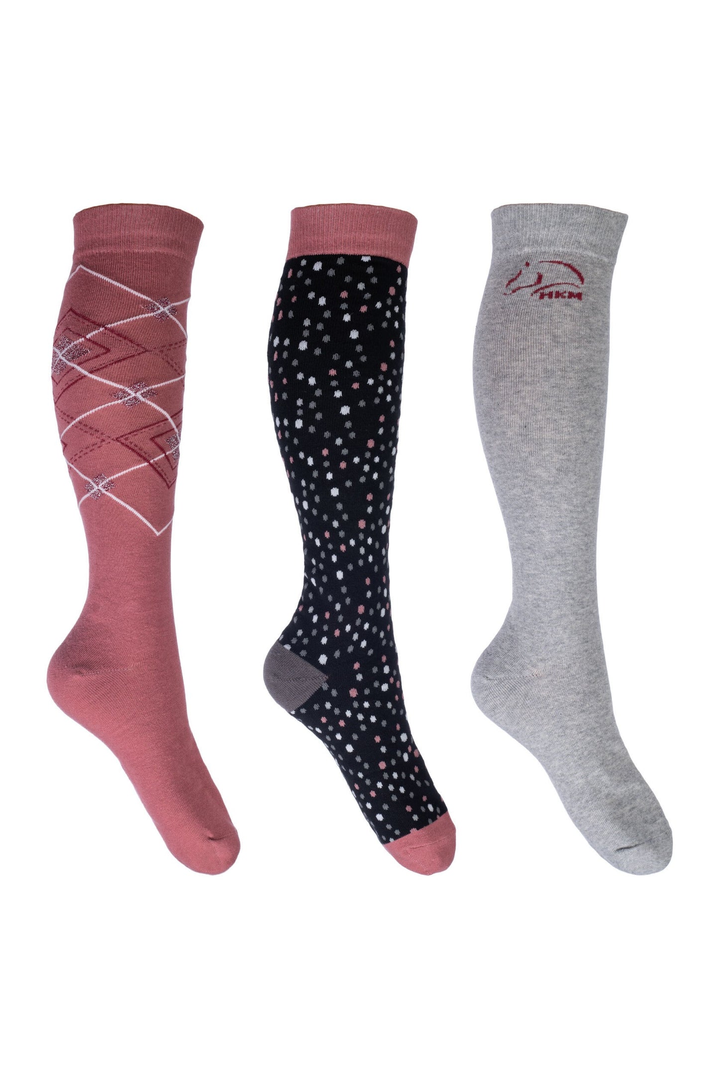 HKM Riding socks -Colorado- Set of 3- EU39-40