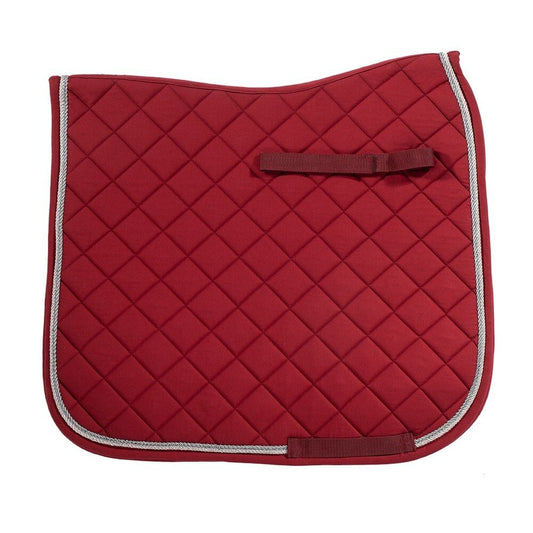HKM Saddlecloth "Misty" Wine Red- Cob/ Full Size